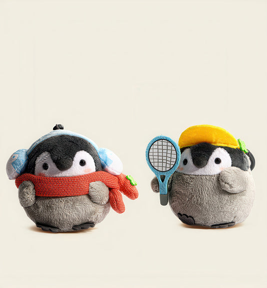 Cute Goose Plush Keychain Bag Charm
