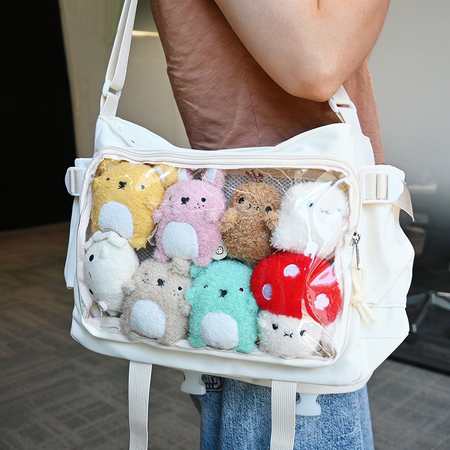 Cute Potato Plush Keychain Bag Charm