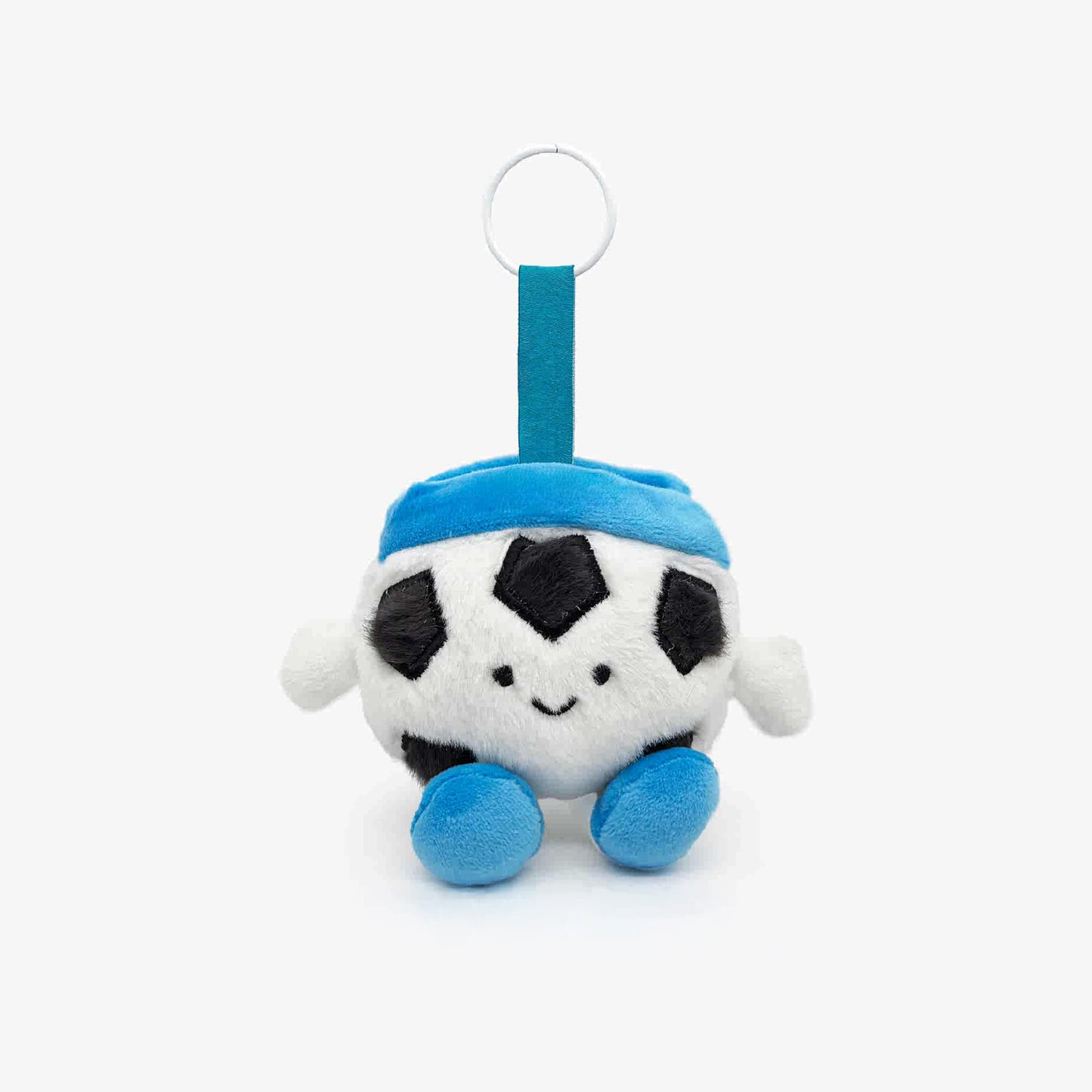 Cute Football Plush Keychain Bag Charm