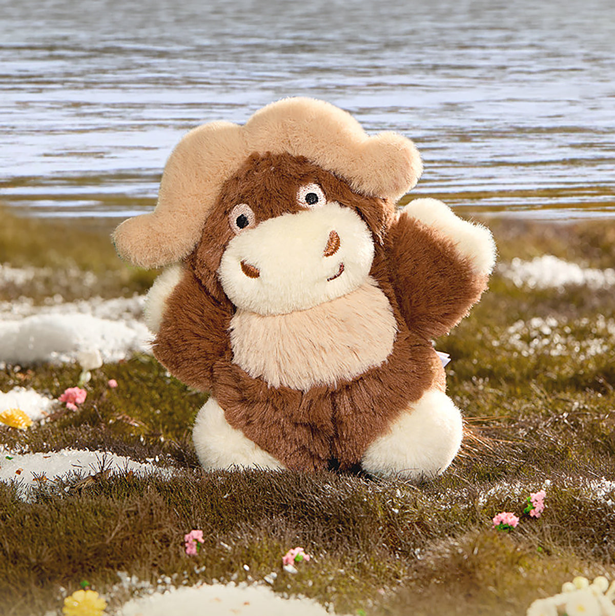 Cute Yak Plush Keychain Bag Charm