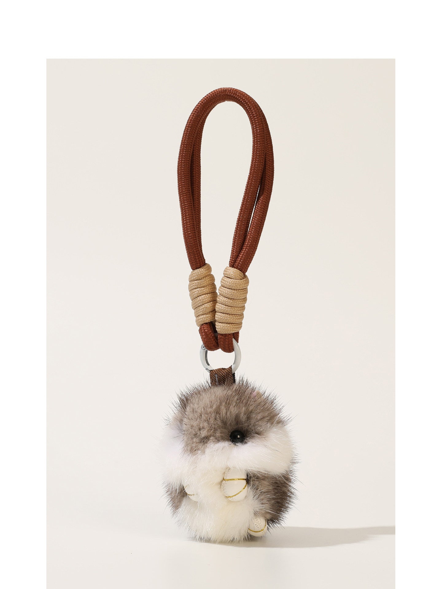Fluffy Hamster Pom-Pom Plush charm– Your Tiny Bundle of Joy