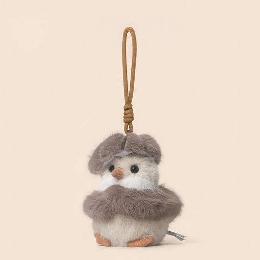Canary Plush Keychain Cute Bird Bag Charm