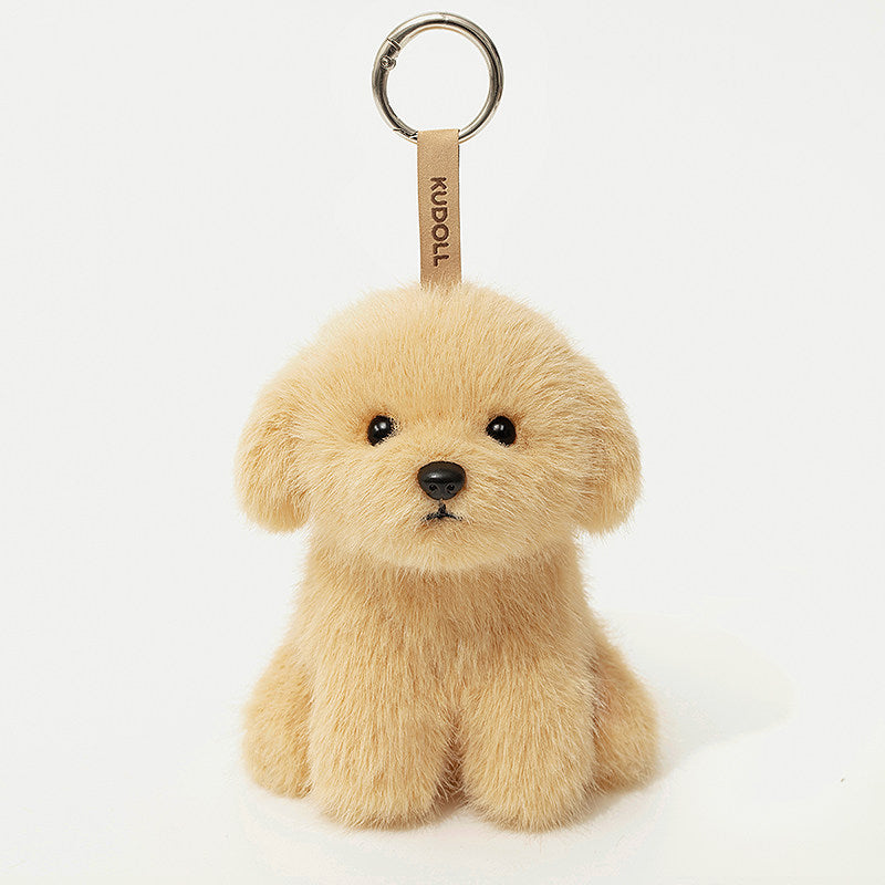 Ultra-Fluffy Pomeranian Puppy Plush Charm – Instant Cuteness Companion