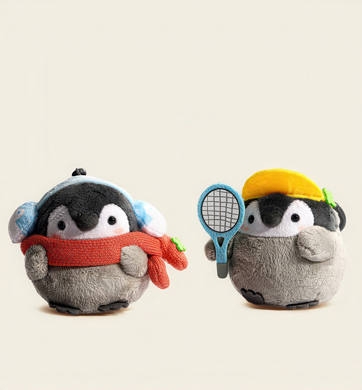 Cute Goose Plush Keychain Bag Charm
