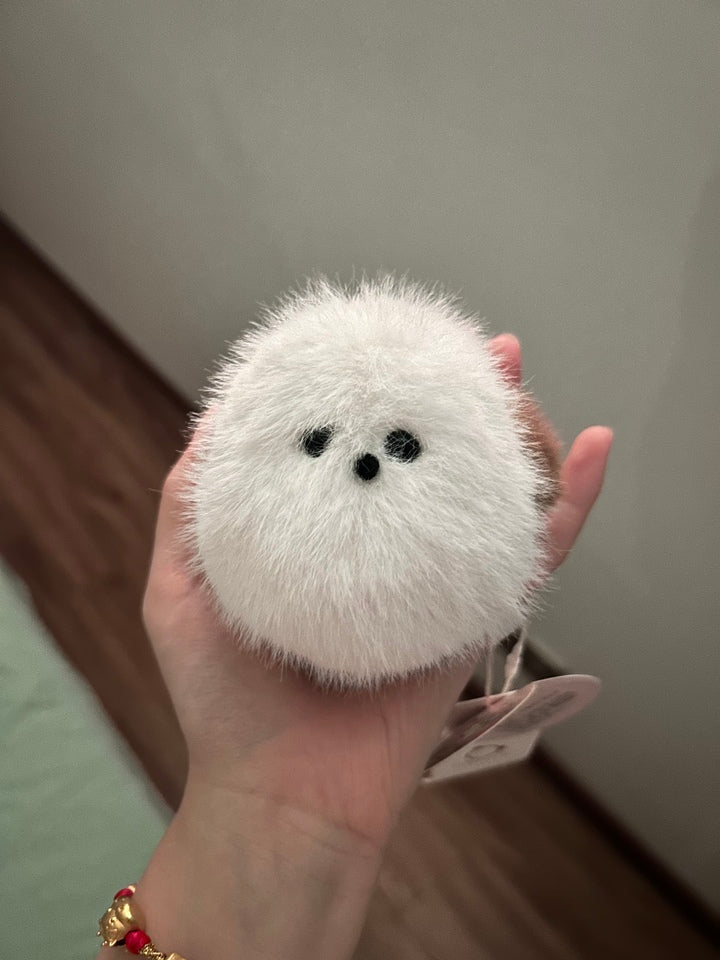 Chubby Fluffy Bird Pom-Pom Plush Charm – Pocket-Sized Kawaii Happiness