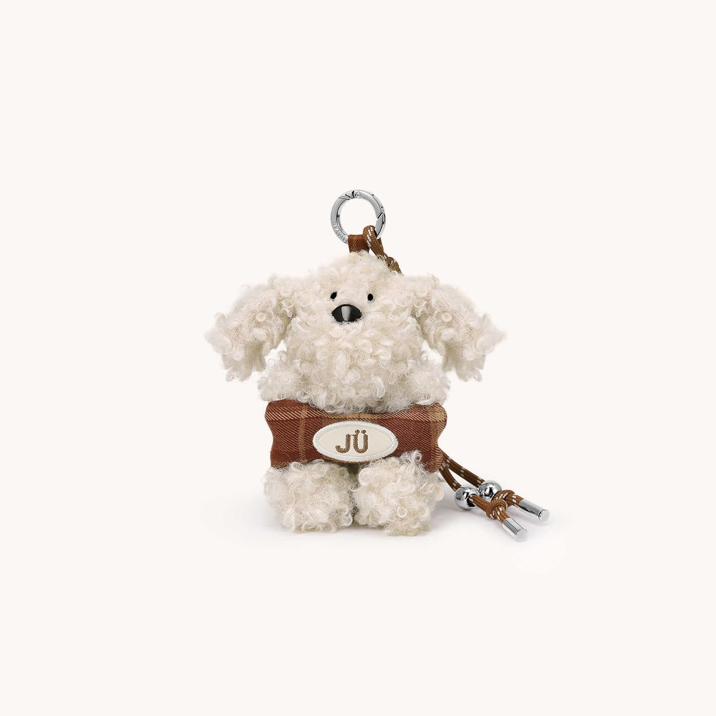 Cute West Highland Terrier Plush Keychain Bag Charm