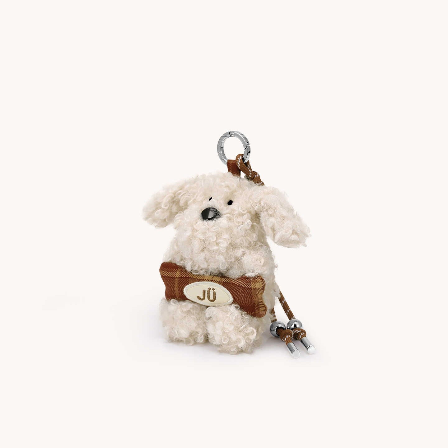 Cute West Highland Terrier Plush Keychain Bag Charm