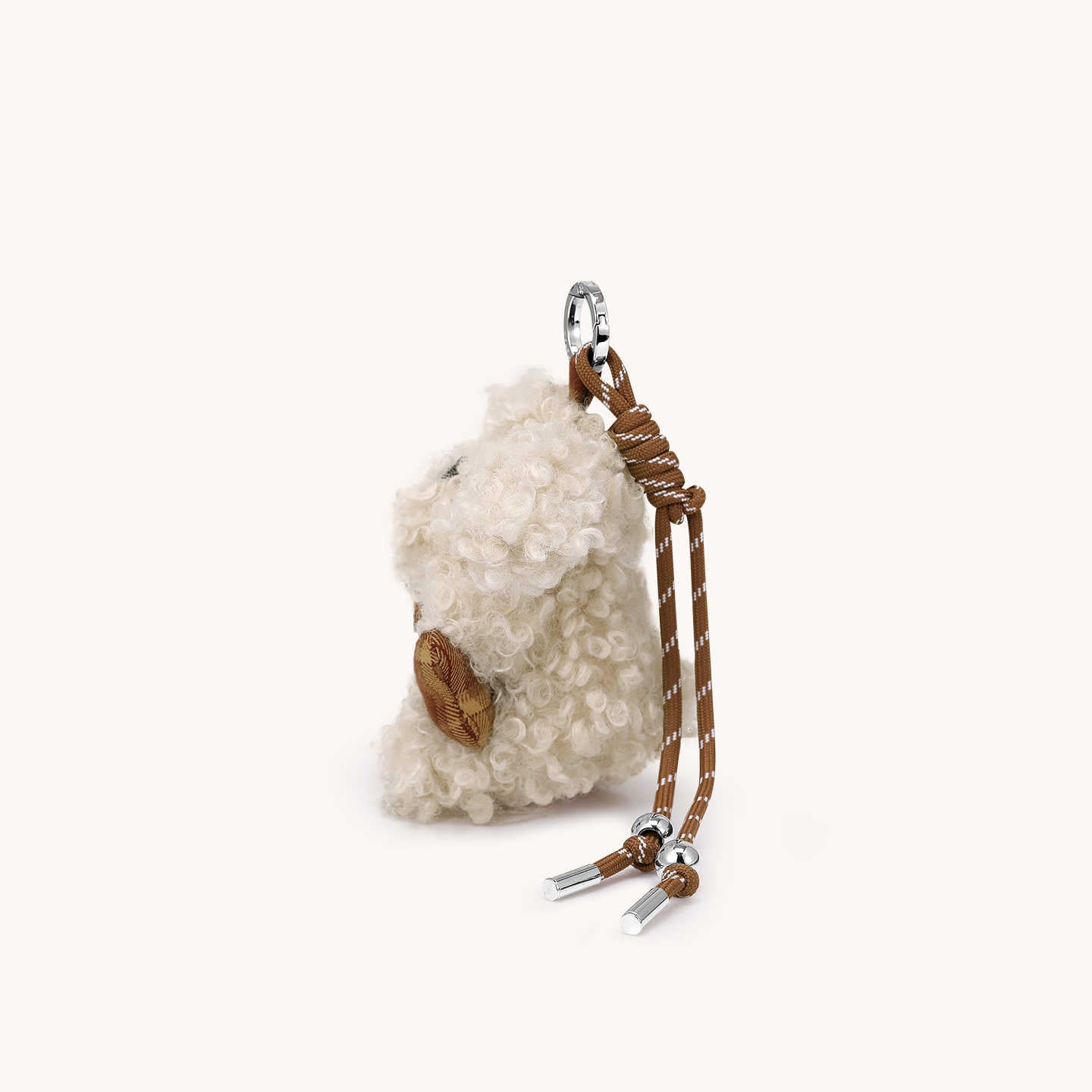 Cute West Highland Terrier Plush Keychain Bag Charm