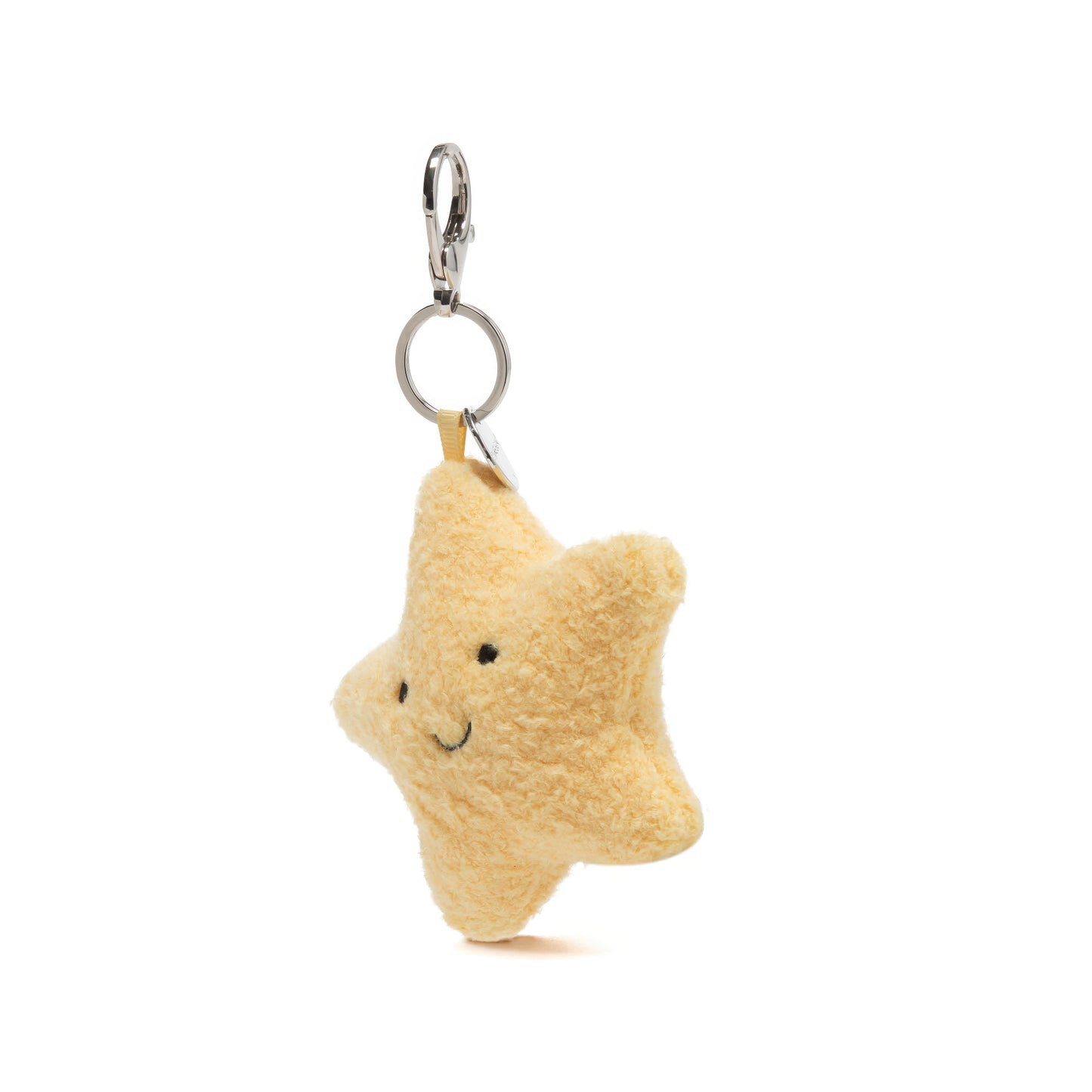 Cute Lucky Star Plush Keychain Bag Charm