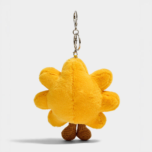 Cute Sunflower Plush Keychain Bag Charm