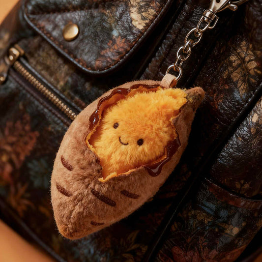 Cute Sweet Potato Plush Keychain Bag Charm