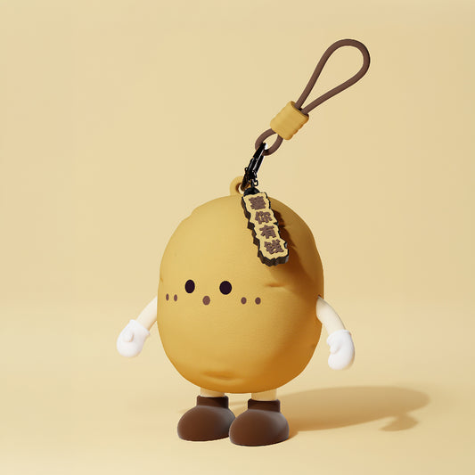 Cute Potato Mini Pouch Keychain Bag Charm