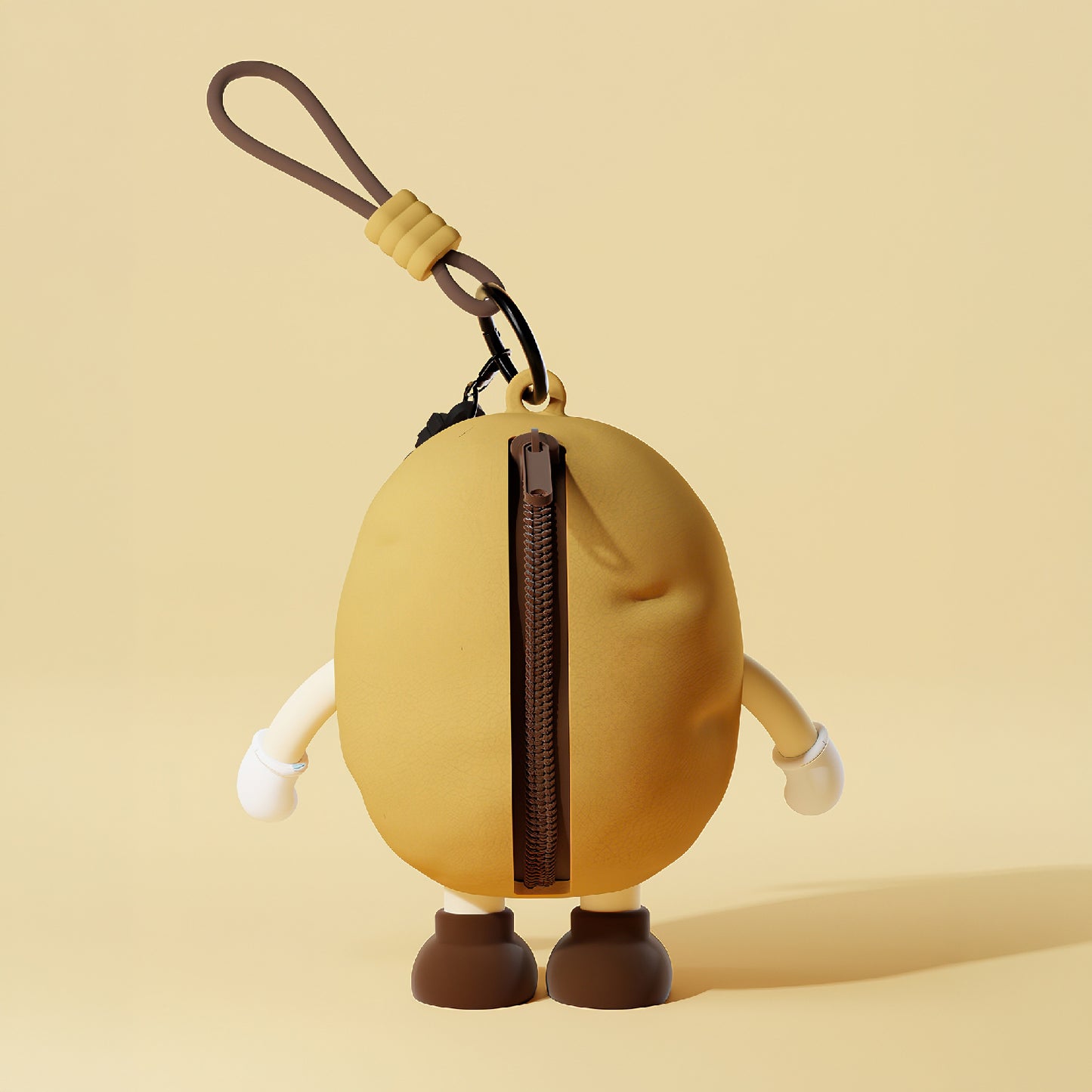 Cute Potato Mini Pouch Keychain Bag Charm