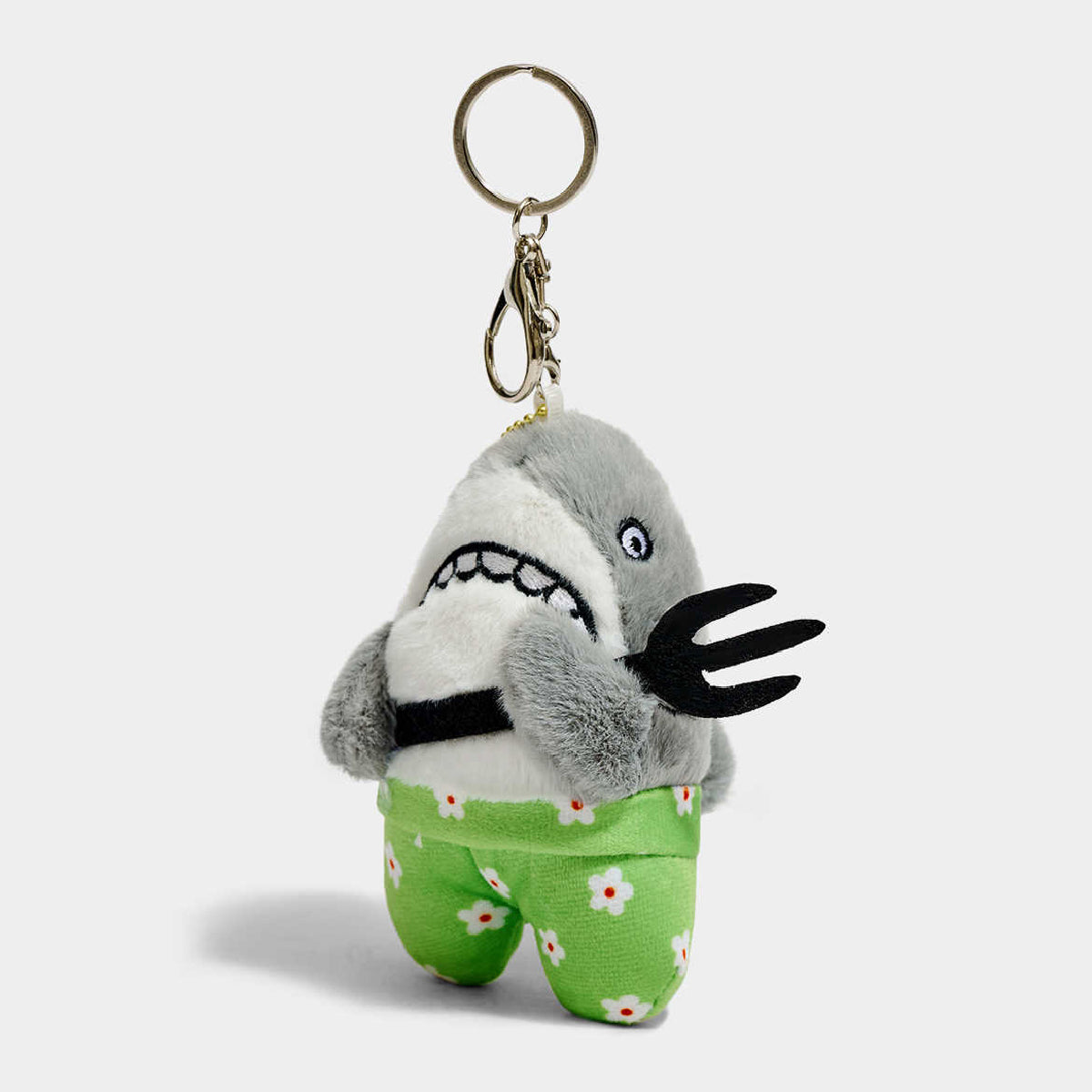 Cute Shark Plush Keychain Bag Charm