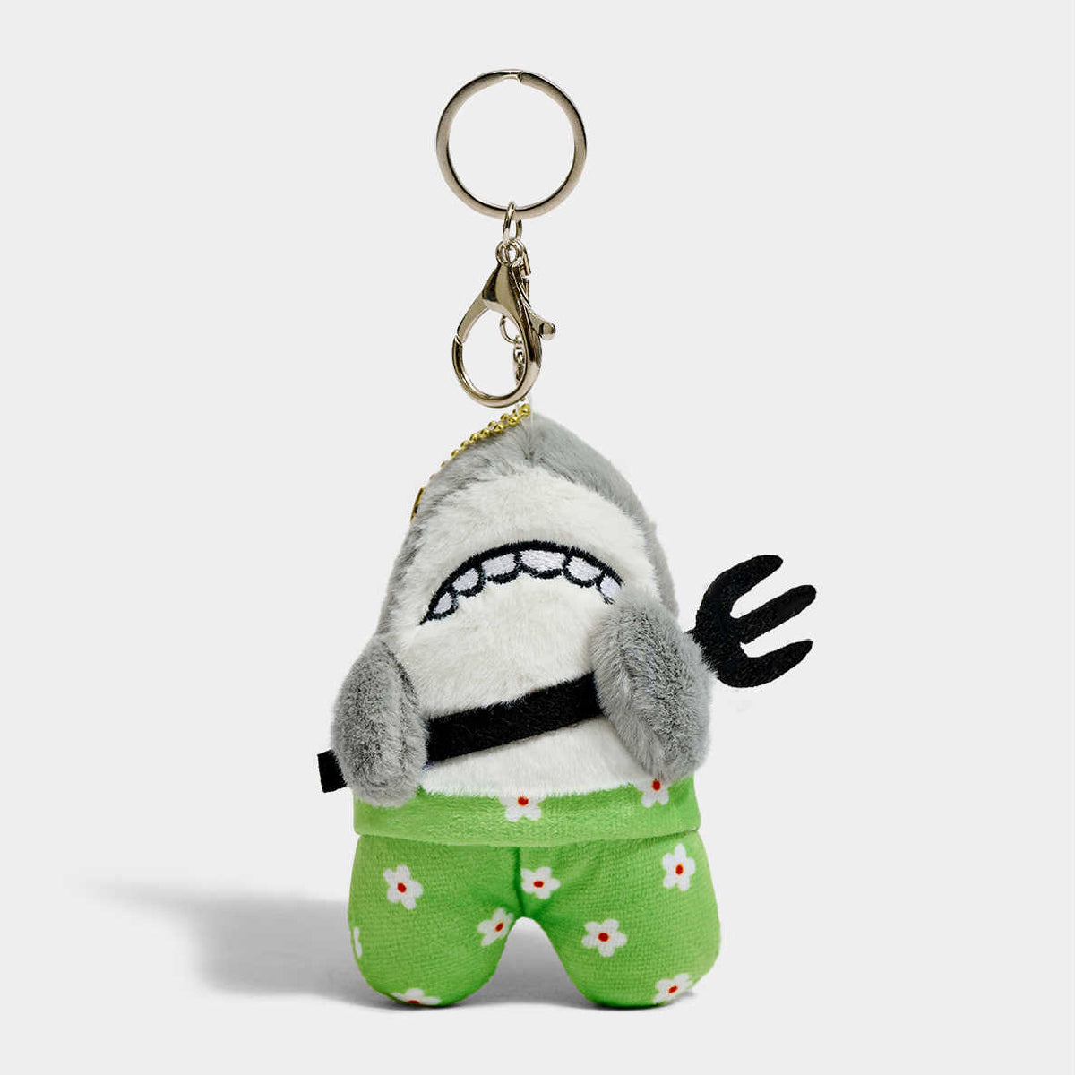 Cute Shark Plush Keychain Bag Charm