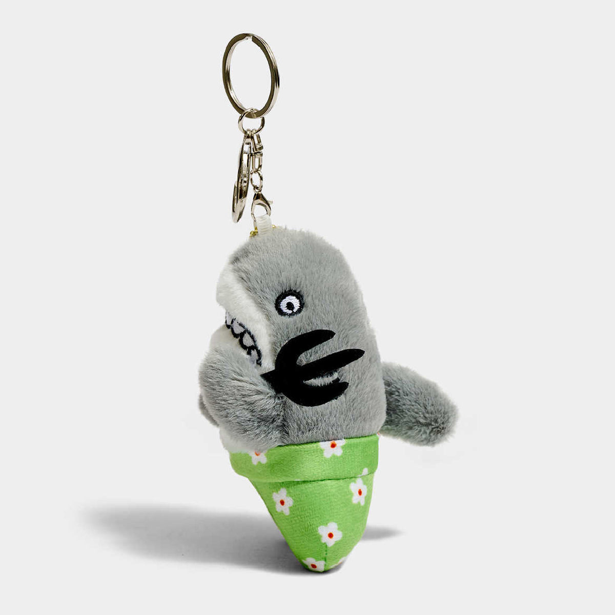 Cute Shark Plush Keychain Bag Charm