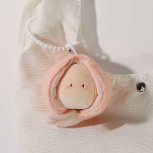 Cute Sakura Peach Plush Keychain Bag Charm	194.985