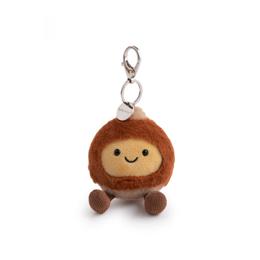 Cute Chestnut Plush Keychain Bag Charm