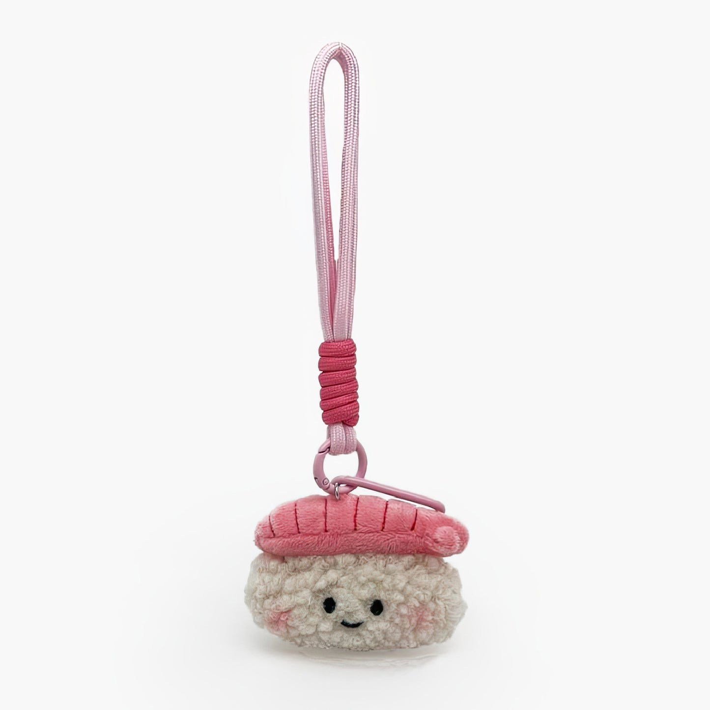 Cute Shrimp Sushi Plush Keychain Bag Charm