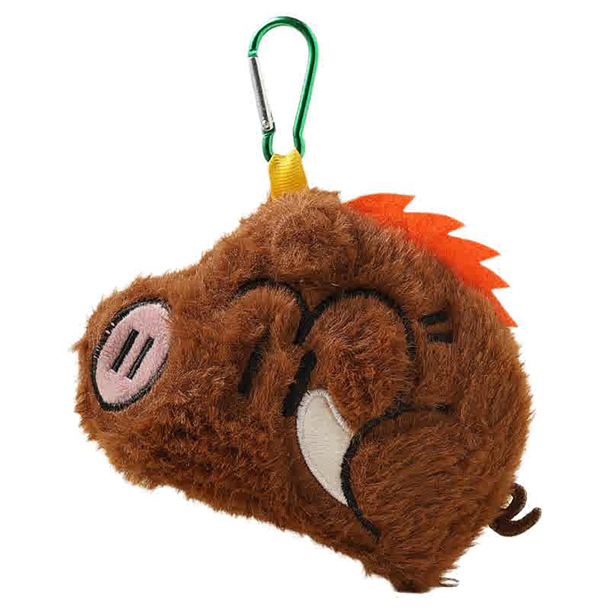 Cute Wild Boar Plush Keychain Bag Charm