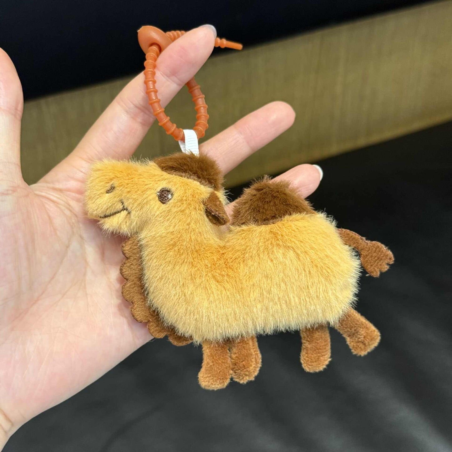 Cute Camel Plush Keychain Bag Charm