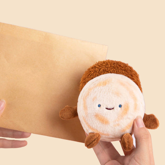 Cute Roujiamo Plush Keychain Bag Charm