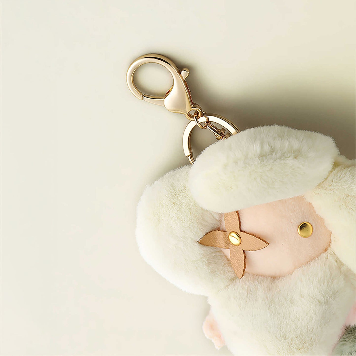 Cute Sunflower Plush Keychain Bag Charm