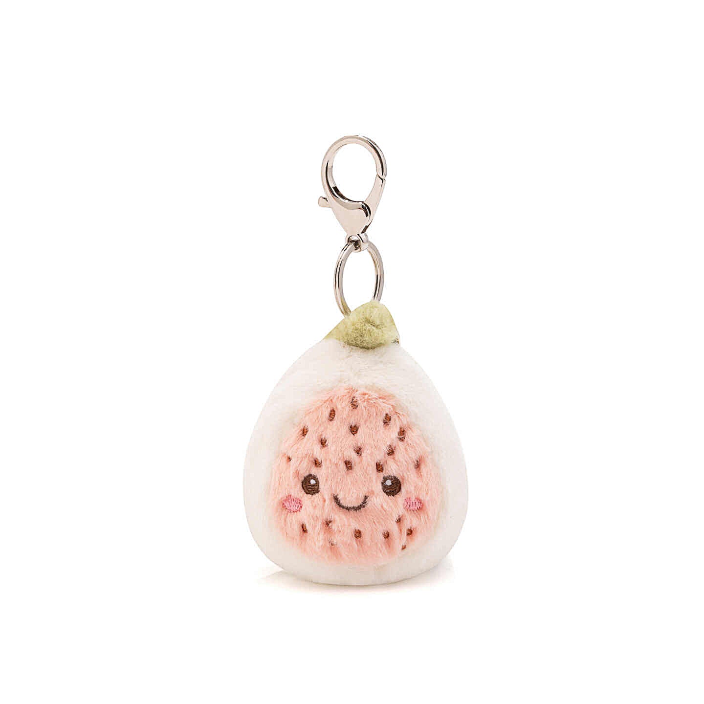Cute Fig Plush  Bag Charm Keychain